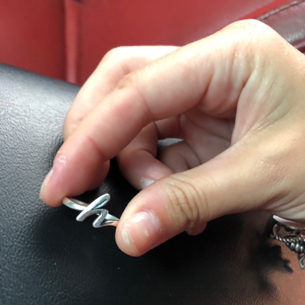 “H” ring from James avery